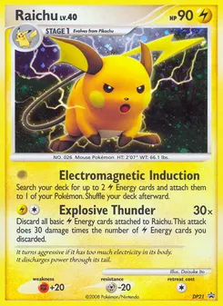 Raichu #DP21, Standard