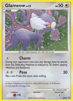 Glameow #DP23, Standard