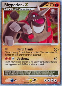 Rhyperior LV.X #DP29, Standard