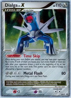 Dialga LV.X #DP37, Standard