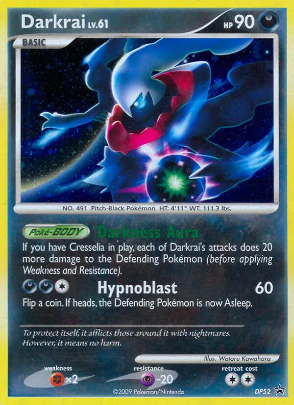 Darkrai #DP52, DP Black Star Promos