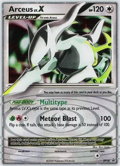 Arceus LV.X #DP56, Arceus Collector's Tin
