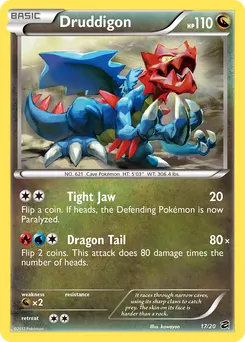 Druddigon #17, Dragon Vault Stamp