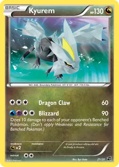 Kyurem #21, Standard