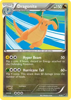 Dragonite #5, Cosmos Holo