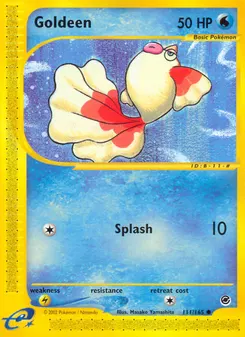 Goldeen #111, Reverse Foil