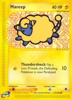 Mareep #119, Reverse Foil