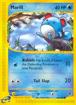 Marill #120, Reverse Foil
