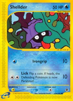 Shellder #129, Reverse Foil
