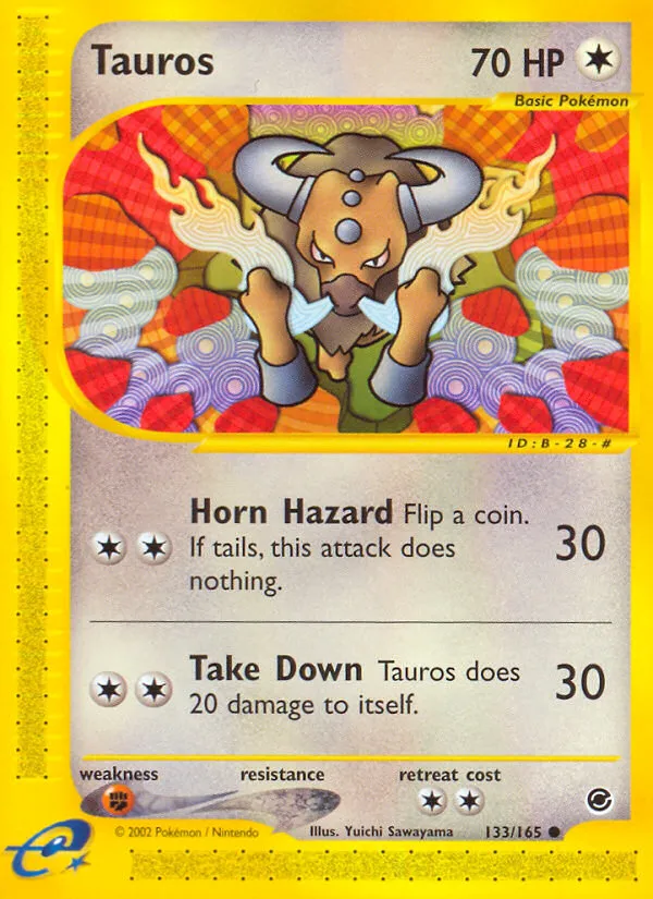 Tauros #133, Expedition Base Set