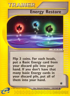 Energy Restore #141, Expedition Base Set