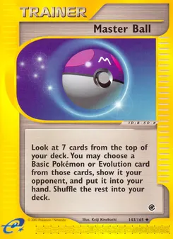Master Ball #143, Reverse Foil