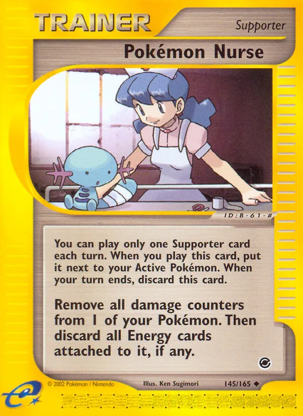 Pokémon Nurse #145, Expedition Base Set
