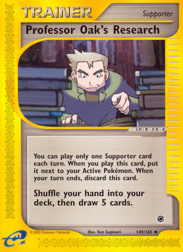 Professor Oak's Research #149, Expedition Base Set
