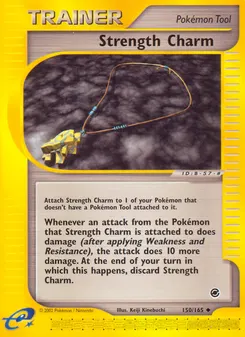 Strength Charm #150, Reverse Foil