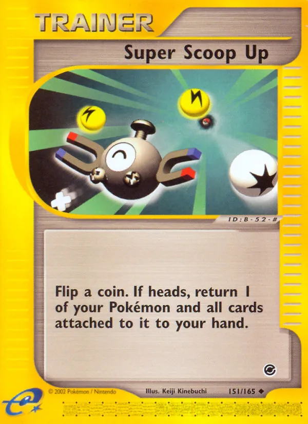 Super Scoop Up #151, Expedition Base Set Reverse Foil