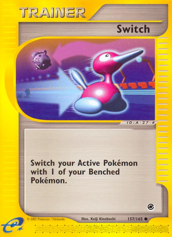 Switch #157, Expedition Base Set Reverse Foil