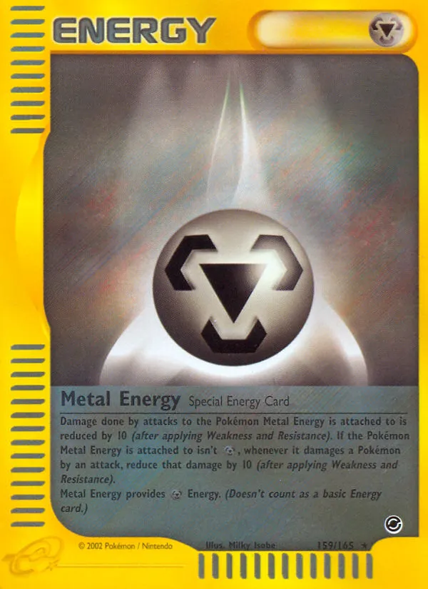 Metal Energy #159, Expedition Base Set Reverse Foil
