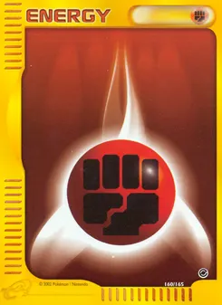 Fighting Energy #160, Expedition Base Set