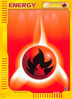 Fire Energy #161, Expedition Base Set