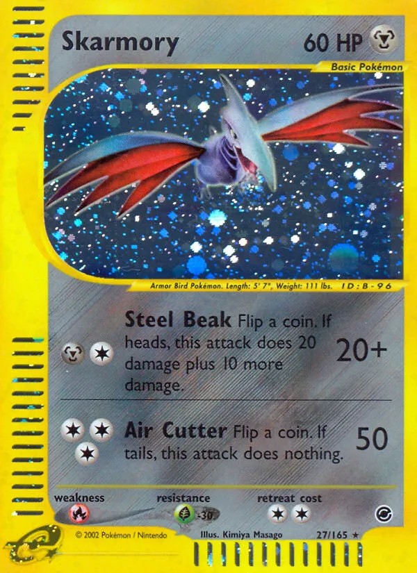 Skarmory #27, Expedition Base Set