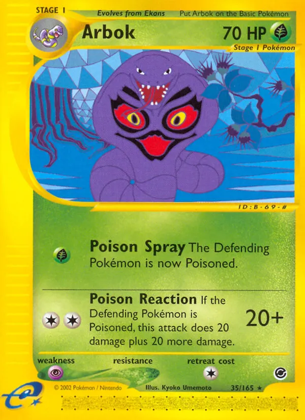 Arbok #35, Expedition Base Set