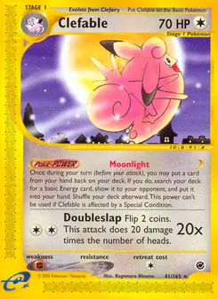 Clefable #41, Reverse Foil
