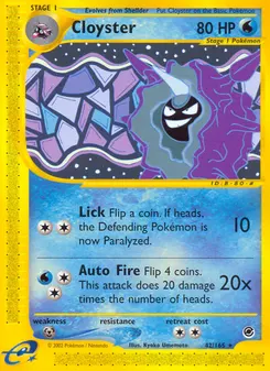 Cloyster #42, Reverse Foil