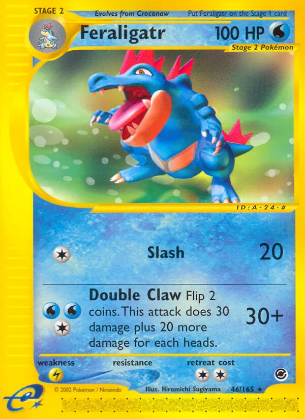 Feraligatr #46, Expedition Base Set