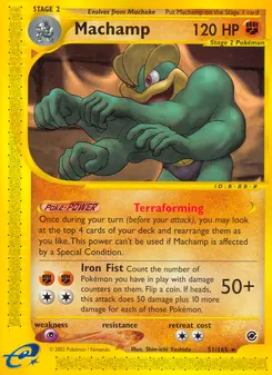 Machamp #51, Reverse Foil