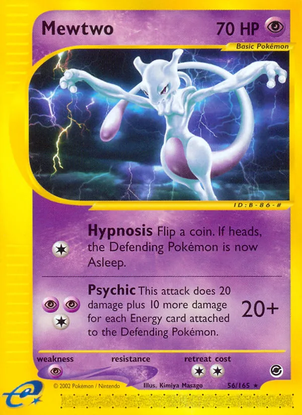 Mewtwo #56, Expedition Base Set