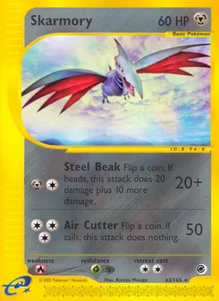 Skarmory #63, Reverse Foil