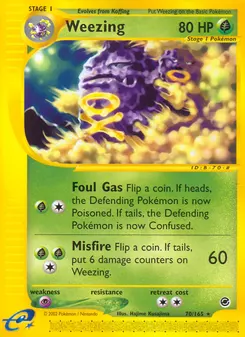 Weezing #70, Reverse Foil