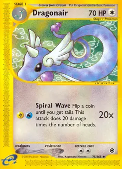 Dragonair #75, Reverse Foil