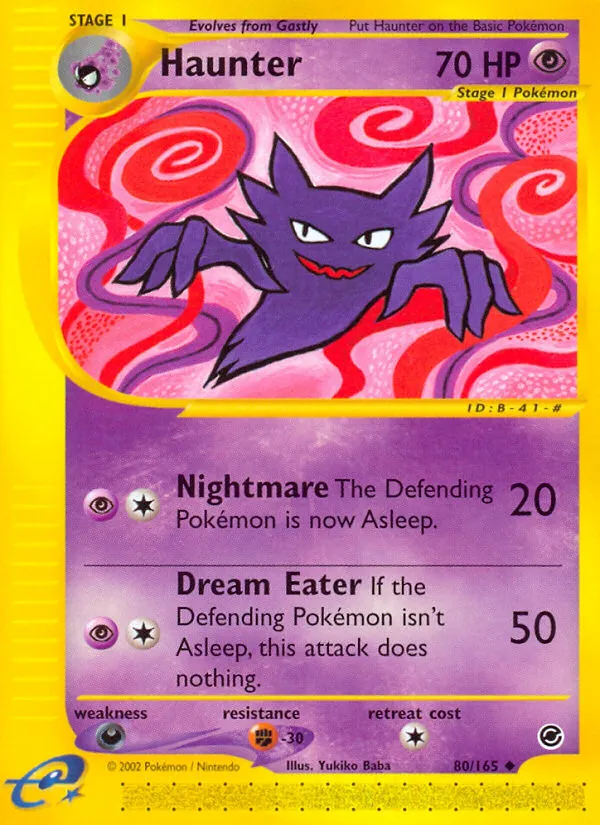 Haunter #80, Expedition Base Set