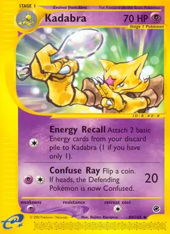 Kadabra #84, Reverse Foil