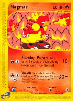 Magmar #86, Reverse Foil
