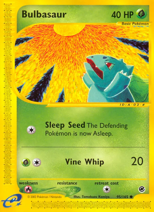 Bulbasaur #95, Expedition Base Set Reverse Foil