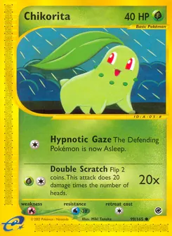 Chikorita #99, Reverse Foil