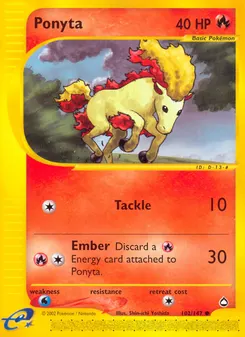 Ponyta #102, Reverse Foil
