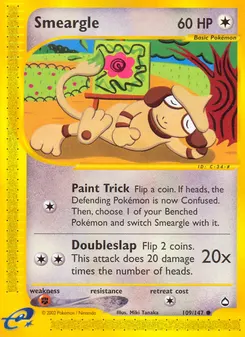 Smeargle #109, Reverse Foil
