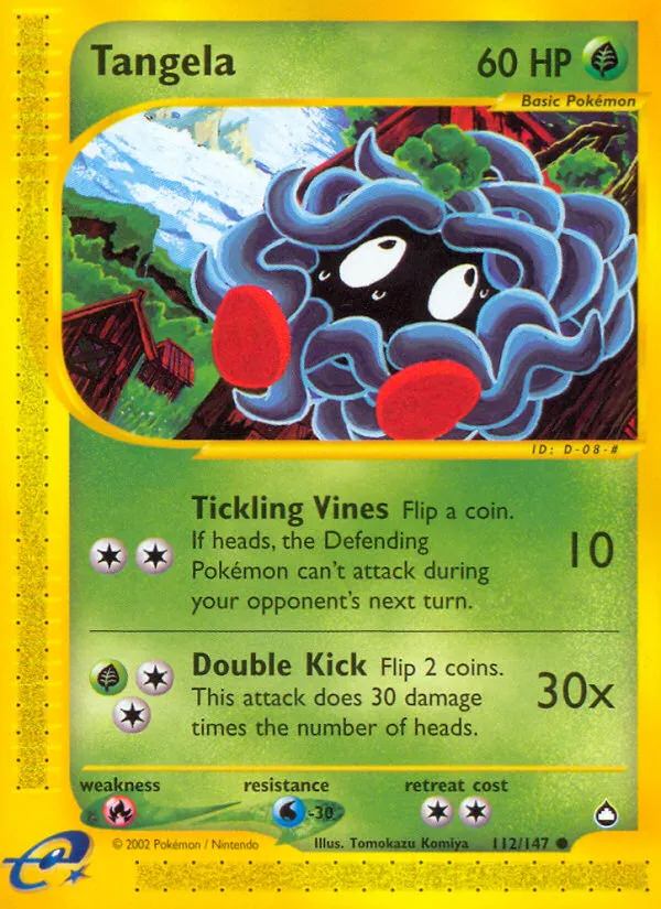 Tangela #112, Aquapolis