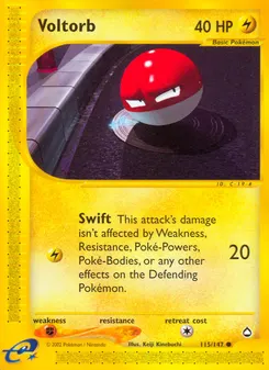 Voltorb #115, Reverse Foil