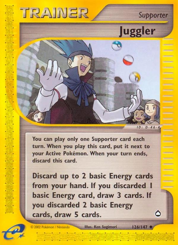Juggler #126, Aquapolis Reverse Foil