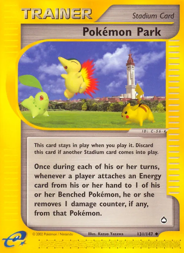 Pokémon Park #131, Aquapolis Reverse Foil