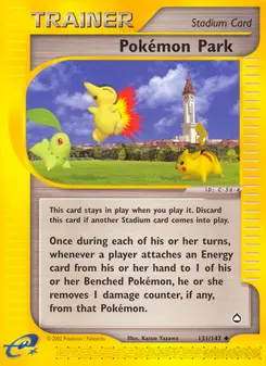 Pokémon Park #131, Reverse Foil