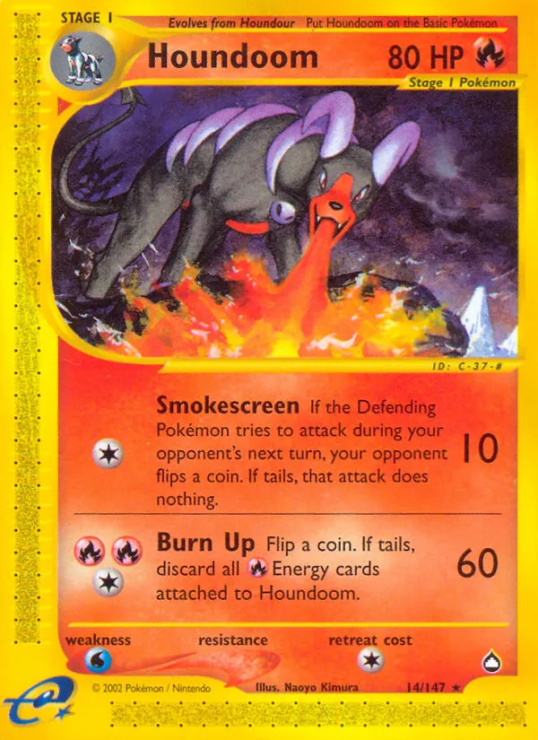 Houndoom #14, Aquapolis