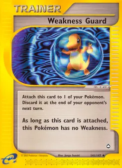 Weakness Guard #141, Reverse Foil