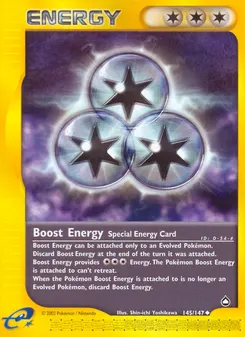 Boost Energy #145, Reverse Foil