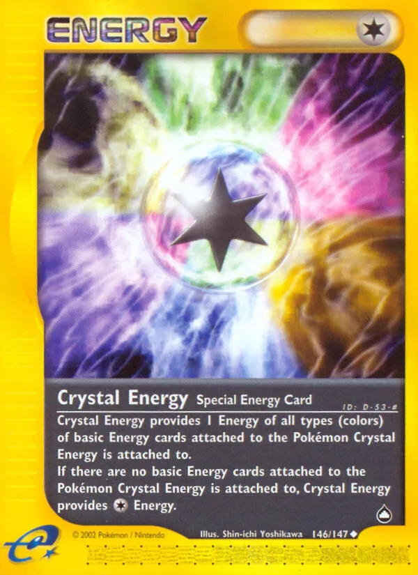 Crystal Energy #146, Aquapolis Reverse Foil